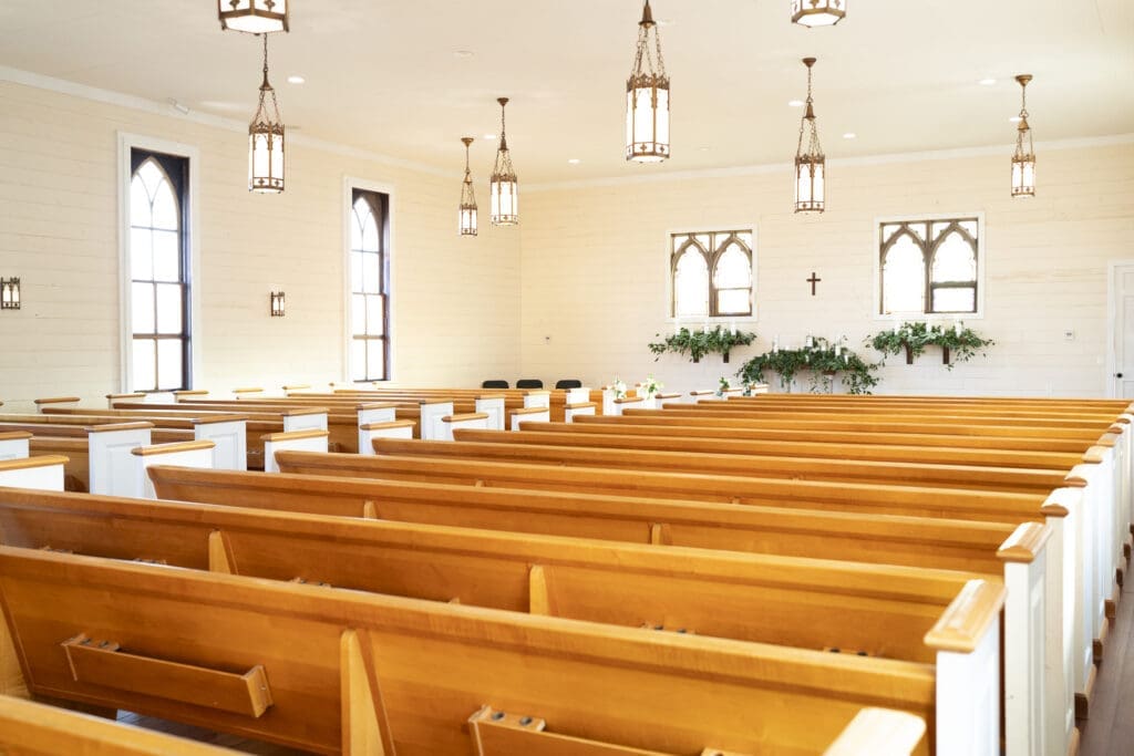The Chapel at Plein Air: wedding at Plein Air in Taylor, MS
