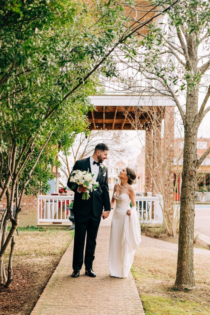 wedding day at Plein Air in Taylor, MS
