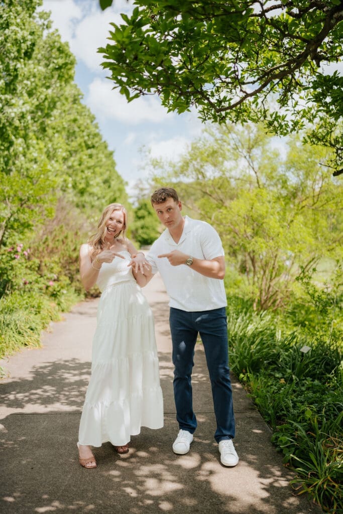 Cincinnati surprise engagement at Ault Park