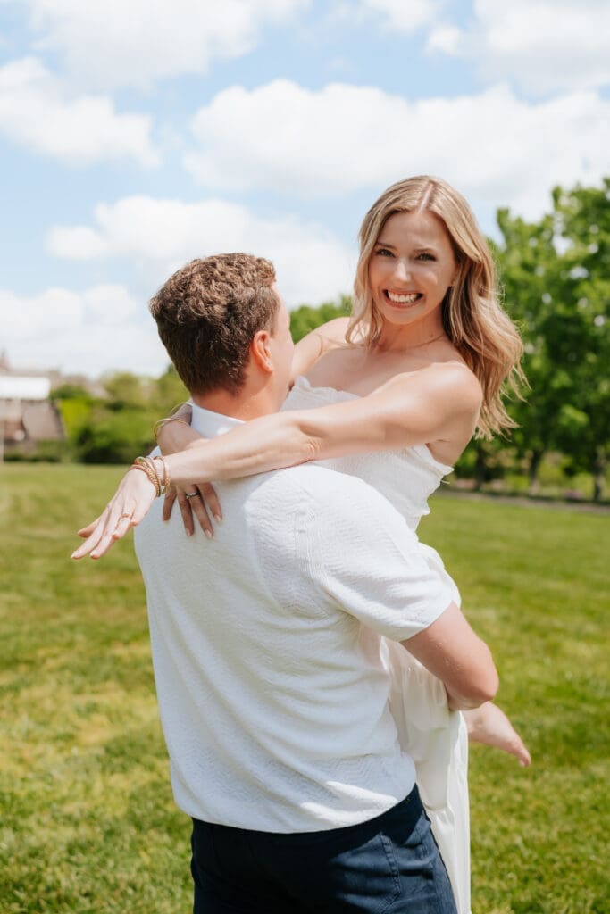 Cincinnati surprise engagement at Ault Park