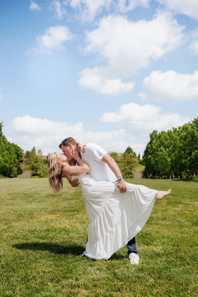 Cincinnati surprise engagement at Ault Park