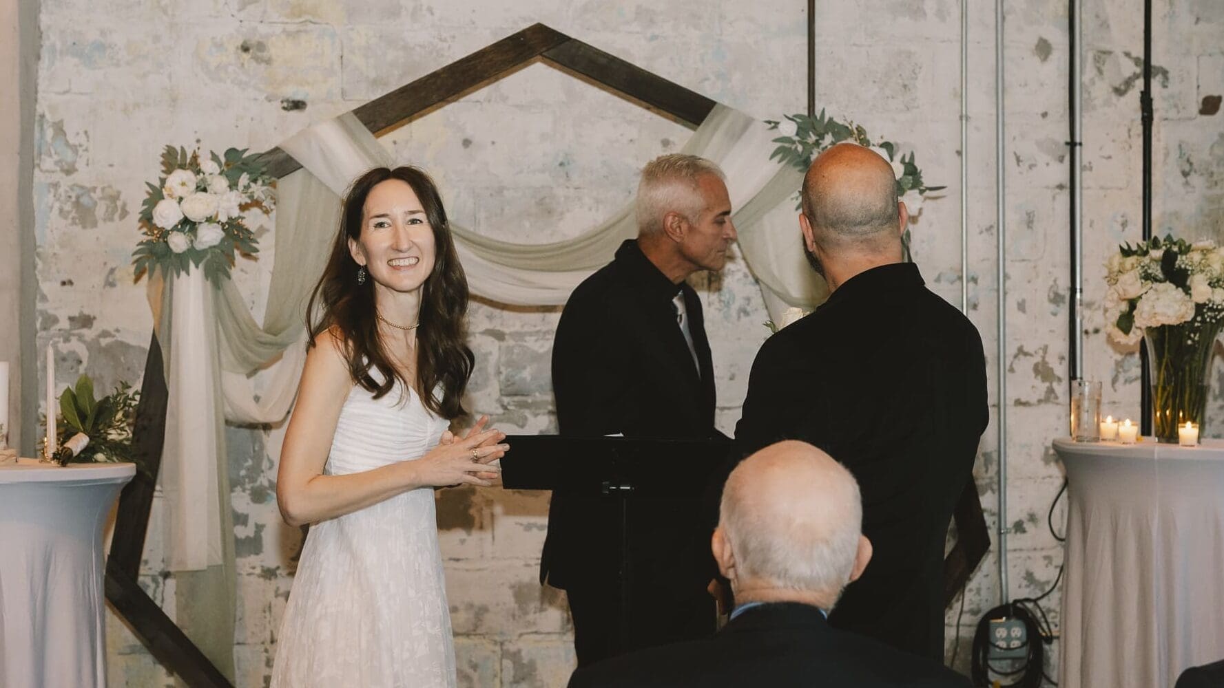 Intimate wedding at The Clubhouse in Montclair, New Jersey